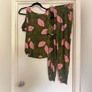 Fighting Eel Kalo Print Set Excellent Condition